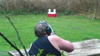 Me firing a 1940's vintage 7X64 Czechoslovokian rifle