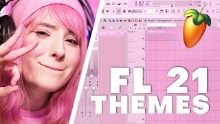 THE PINK FL STUDIO OF MY DREAMS | FL Studio 21 Themes Overview