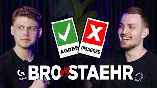 Staehr and br0 argue for 5 minutes straight