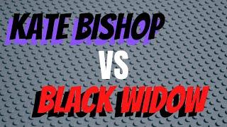 Kate Bishop VS Black Widow [BRICK-FILM]