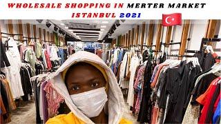 MERTER || WHOLESALE CLOTHINGS IN MERTER MARKET ISTANBUL TURKEY 2021