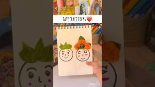 easy craft ideas ️#diy #art #shorts #artscraft