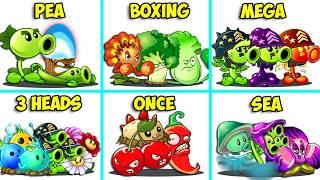 Random 20 Team 3 Plants Vs All Zombies - Who Will Win? - Pvz 2 Team Plant Battlez