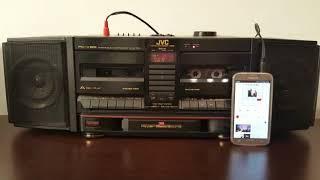 JVC PC-V88 boombox ghetto blaster