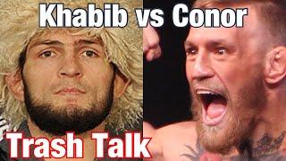 Khabib vs Conor McGregor Epic Trash Talking Moments