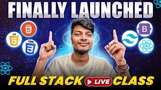 Full Stack Development Live Class | Beginner to Job Ready | All Details & Queries Answered!