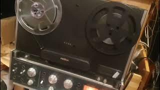 Revox B77markII play 38 speed 2 track studio master record test 6.2025
