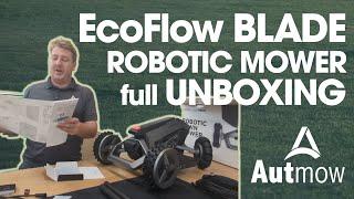 We Unboxed the EcoFlow BLADE Robotic Mower: here's our first impression