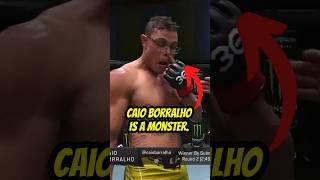 Caio Borralho is a MONSTER  #ufc #shorts