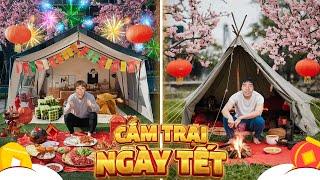 PHD | Cắm Trại Ngày Tết 24h | Bắn Pháo Hoa Trên Đỉnh Núi | Tập 11 | Camping On Traditional New Year