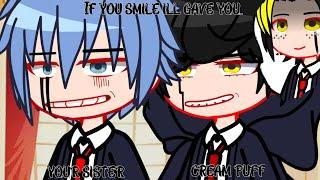 Two Type Of Handsome Smile || Mash Burnedead || Normal day in adlers house