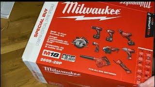 -50% SALE Milwaukee M18 9 инструментов со скидкой... Такое бывает только в США