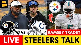 Steelers Talk LIVE: Why PIT Can Win The AFC North, Jalen Ramsey Latest + Week 9 Madden Sim vs. IND