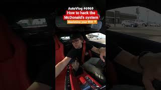 How to beat McDonald’s system & inflationary prices #shorts #car #c8 #money #funny #food #lol #fail