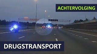 Politie | Achtervolging drugskoerier | XTC | Aanhouding in België