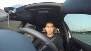 VW MK7 R forge cold air intake sound , interior/exterior