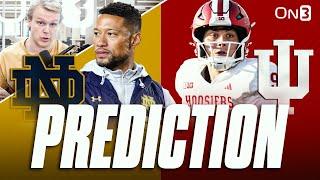 Notre Dame Fighting Irish vs Indiana Hoosiers PREDICTION & Preview | Marcus Feeeman vs Curt Cignetti