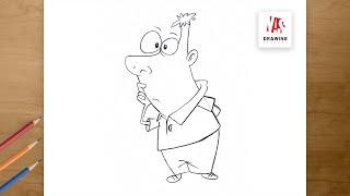 Cartoon Drawing | #shorts