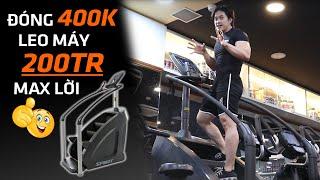 Hướng Dẫn leo Máy Cầu Thang Phê Lên Đỉnh Trăm Triệu Tại THOL Gym Chúa