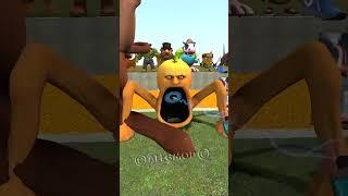 POT HOTSPOT TA TA TA SAHUR ODINDINDUN MONSTERS MUTANTS TAPES VS 2D CHARACTERS LAVA PIT GUESS in Gmod
