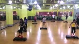 Combo step by Kru Chan FPK  19/8/14