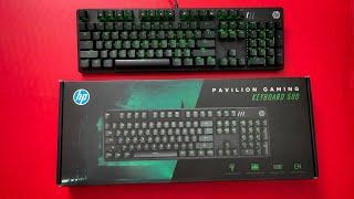 HP Pavilion Gaming Keyboard 500 ||| New Keyboard Unboxing