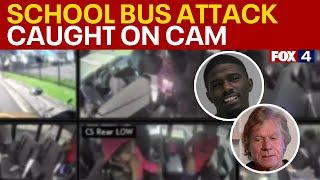 Video captures chaos as Richardson ISD bus driver is attacked