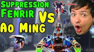 SUPPRESSION FENRIR Vs AO MING? War Robots REMASTERED Gameplay WR