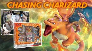 Chasing Charizard with the Charizard Premium Collection Box & Champion’s Path Dubwool Box! Giveaway!