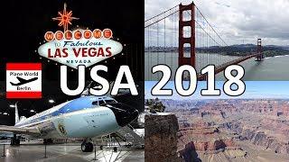 PlaneWorldBerlin: My USA travel experiences in 2018 [TRAILER]