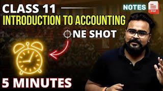 Introduction to Accounting class 11 ONE SHOT | Accounts chapter 1 | Gaurav Jain