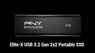 Elite-X USB 3.2 Gen 2x2 Portable SSD | PNY SSD