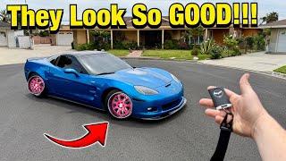 The ZR1 FINALLY Gets Custom Wheels!!!
