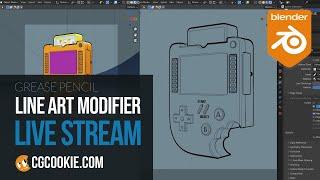 Line Art Modifier - This week with Grease Pencil