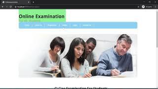 Online Exam project using Servlet JSP and JPA