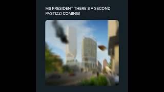 MS PRESIDENT THERE'S A SECOND PASTIZZA COMING #malta #twintowers #crazy #memes #maltese #malti #meme