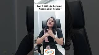 Top 3 Skills to become Automation Tester | STAD Solution