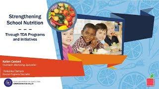 Strengthening School Nutrition