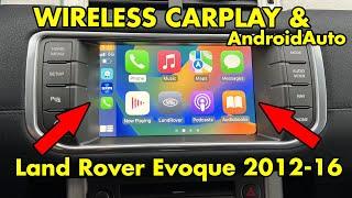 Wireless CarPlay and AndroidAuto in Land Rover Evoque 2012 2013 2014 2015 2016 Bosch Stereo