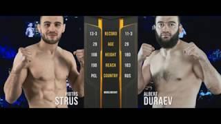 Альберт Дураев VS Петр Штрус | Albert Duraev VS Peter Strous | ACB/ACA MMA