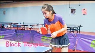 How to Play With Long Pips 1--Block Topspin 乒乓球长胶选手如何打长胶：1. 磕教程