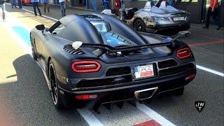 HYPERCAR COMBO! Koenigsegg Agera X & Agera R On Track LOUD Exhaust Sounds!!