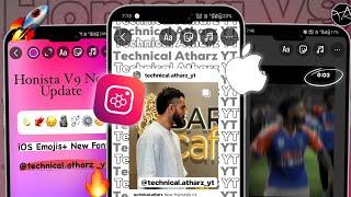 Honista V9 Full Settings ️ | Add to Story problem solve  | Full iOS instagram on Android