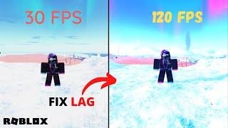 How To FIX LAG on Roblox!!  Get More FPS In 2022