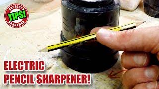 Electric Pencil Sharpeners are Life Changing! DIY Tips!