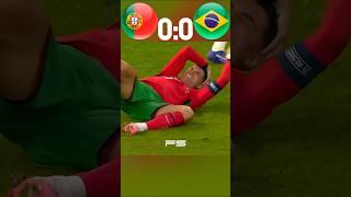 The Day Ronaldo Showed Neymar& CR7 | Portugal vs Brazil World Cup final #football #ronaldo #shorts