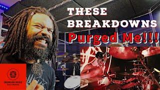 METAL DRUMMER reacts Evgeny Novikov - Hell drum cam #slaughtertoprevail #alexterrible #drumlionmusic
