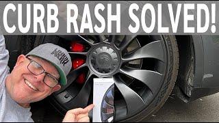 You Won't Believe this Amazing Solution to Tesla Wheel Curb Rash!