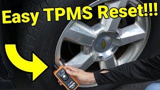 Chevy/GMC/General Motors TPMS Relearn/Reset using Amazon Tool