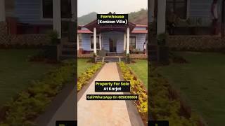 Farmhouse for Sale at Karjat Villa #karjat #karjatvilla #mumbai